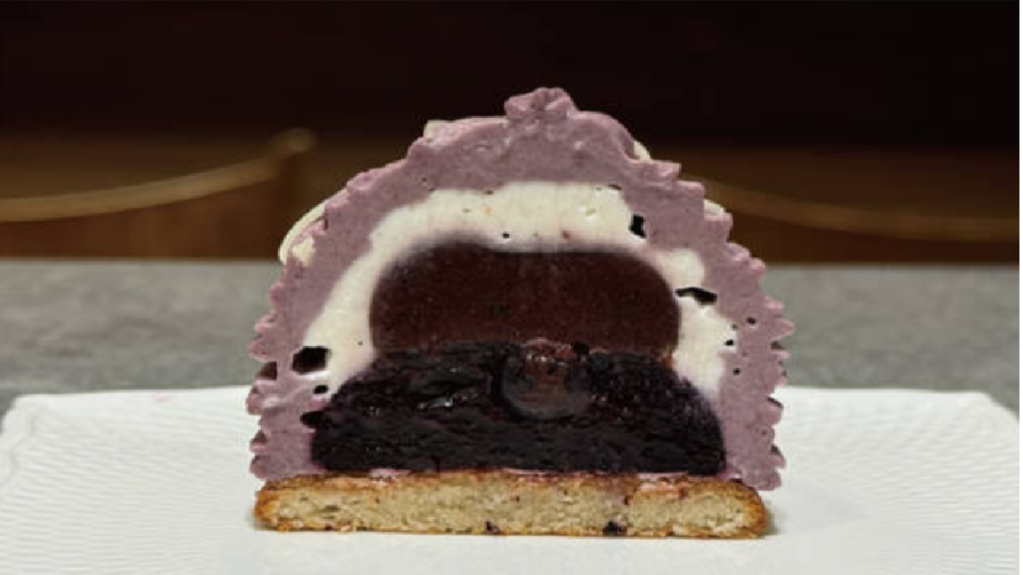 ブルーベリーモンブラン