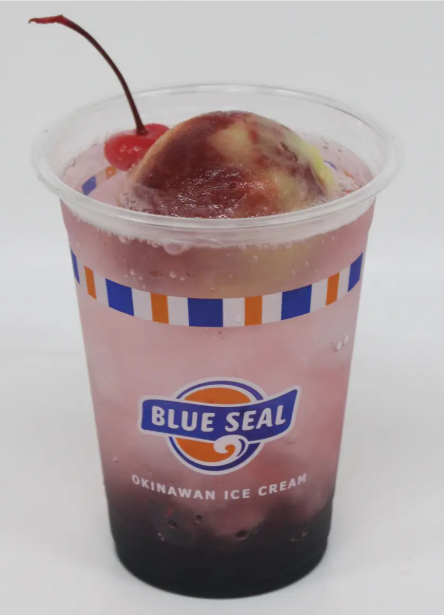 ブルブルくんソーダフロート